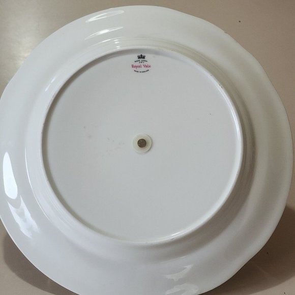 Royal Albert Center Handle Serving Plate 10.5" bone china tidbit 1987 read below - Picture 6 of 12